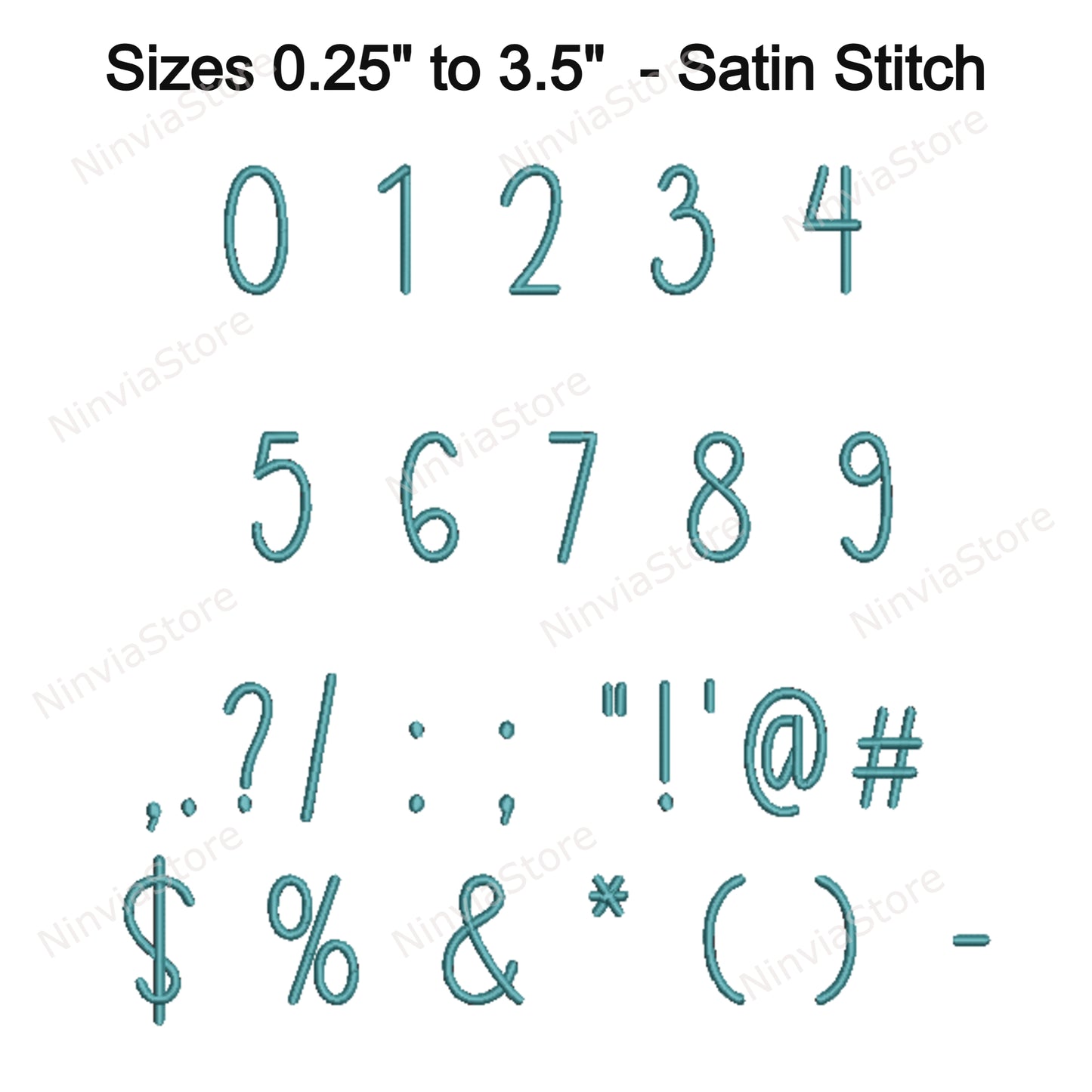 Farmhouse Machine Embroidery Font, 18 sizes, 8 formats, BX Font, PE font, Monogram Alphabet Embroidery Design
