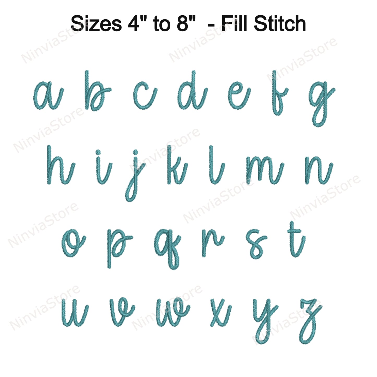 Farmhouse Machine Embroidery Font, 18 sizes, 8 formats, BX Font, PE font, Monogram Alphabet Embroidery Design