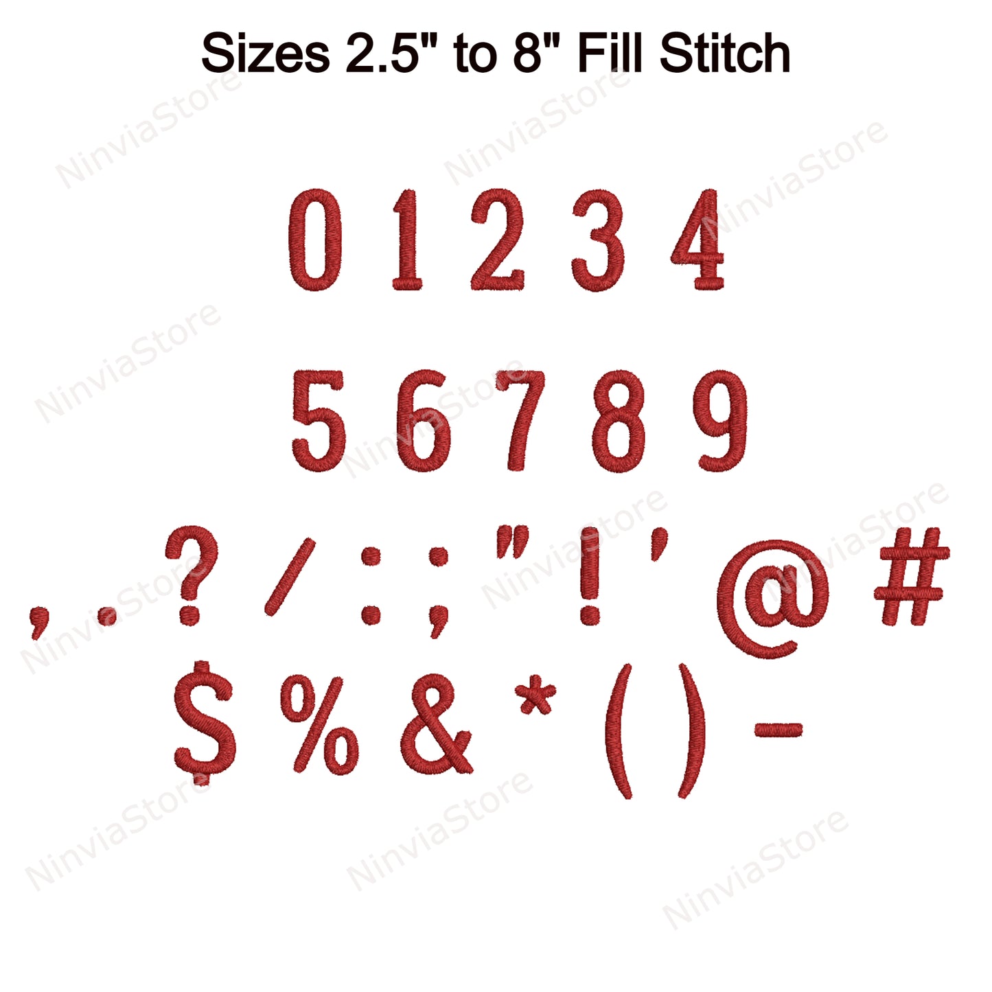 Formal Serif Machine Embroidery Font, 15 sizes, 8 formats, BX Font, PE font, Monogram Alphabet Embroidery Designs