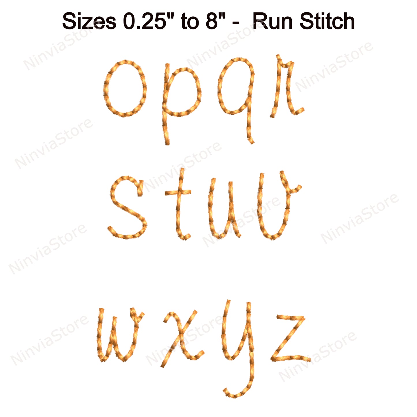 Bean Stitch Machine Embroidery Font, 15 tailles, 8 formats, Ballantines BX Font, Run Stitch Script, police PE, Monogram Alphabet Broderie Designs