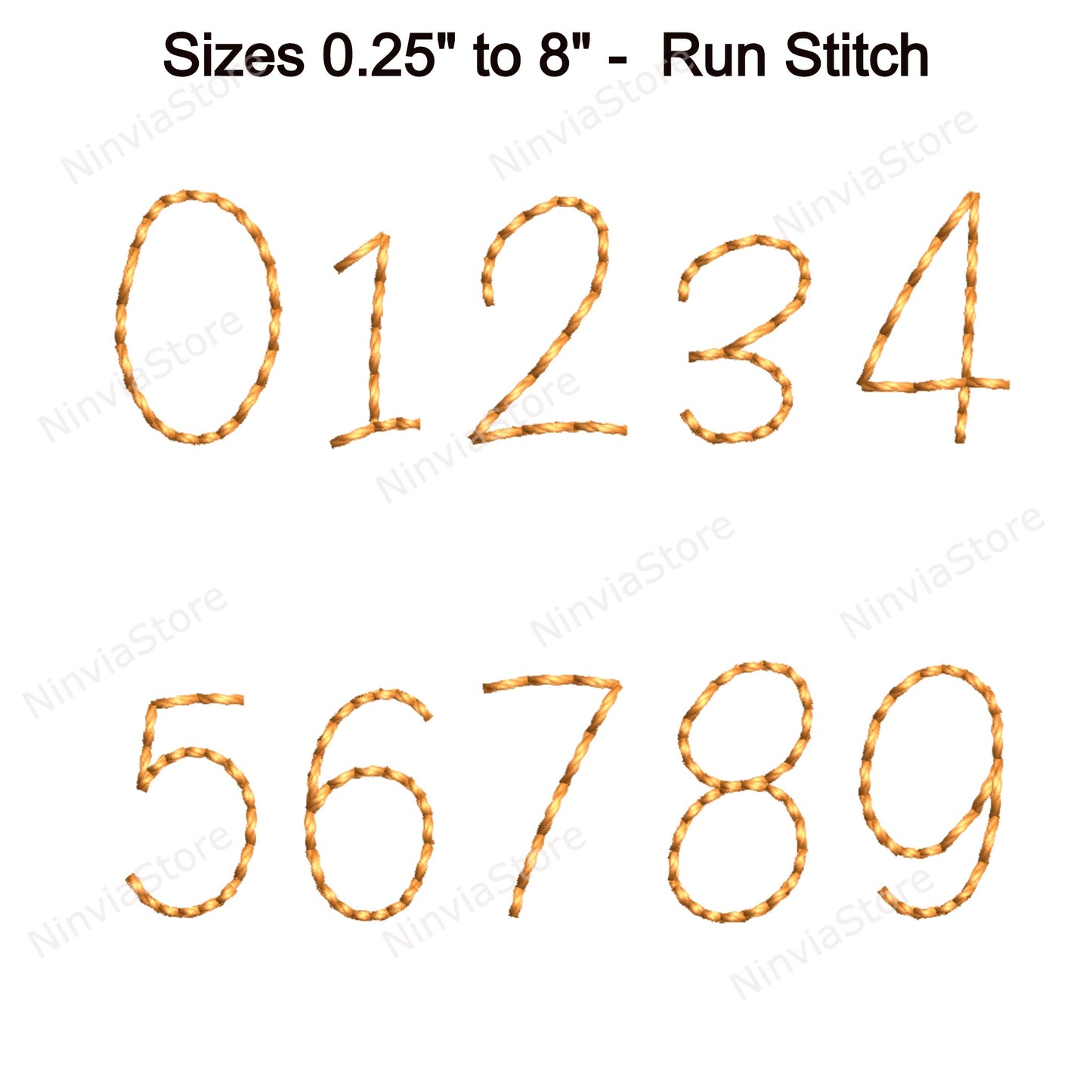 Freedom Bean Stitch Machine Embroidery Font, 15 sizes, 8 formats, Run Stitch Script, BX Font, PE font