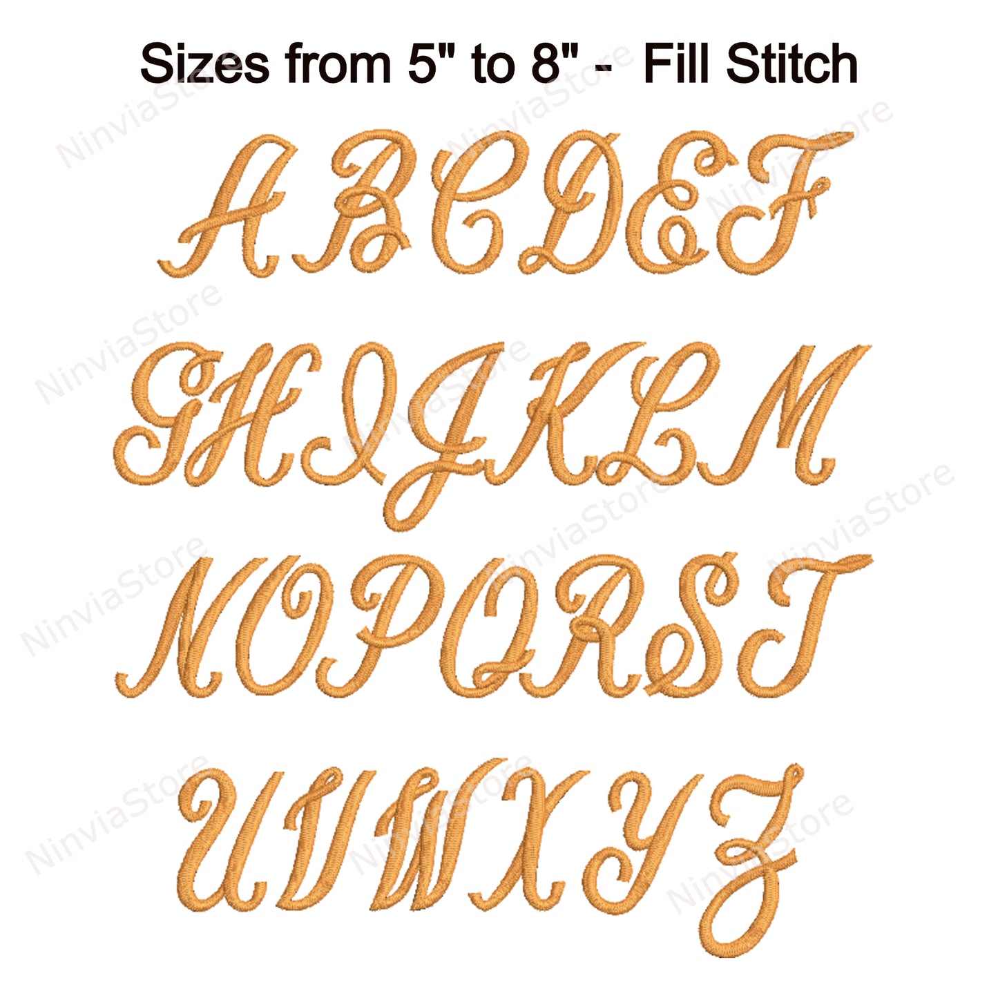 Police de broderie Machine Grand Aventure Script, 15 tailles, 8 formats, police BX, police Cursive PE, motifs de broderie Monogram Alphabet