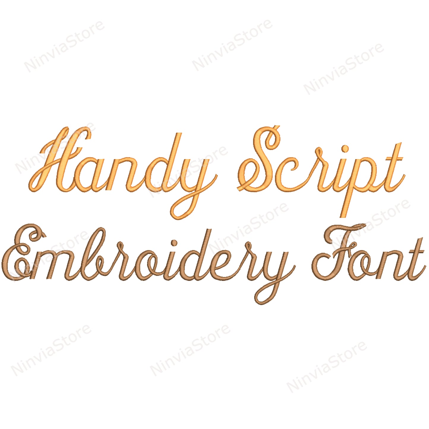 Handy Script Machine Embroidery Font, 12 sizes, 8 formats, BX Font, Cursive PE font, Monogram Alphabet Embroidery Designs