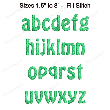 Hobo Machine Embroidery Font, 15 sizes, 8 formats, BX Font, PE font, Monogram Alphabet Embroidery Designs