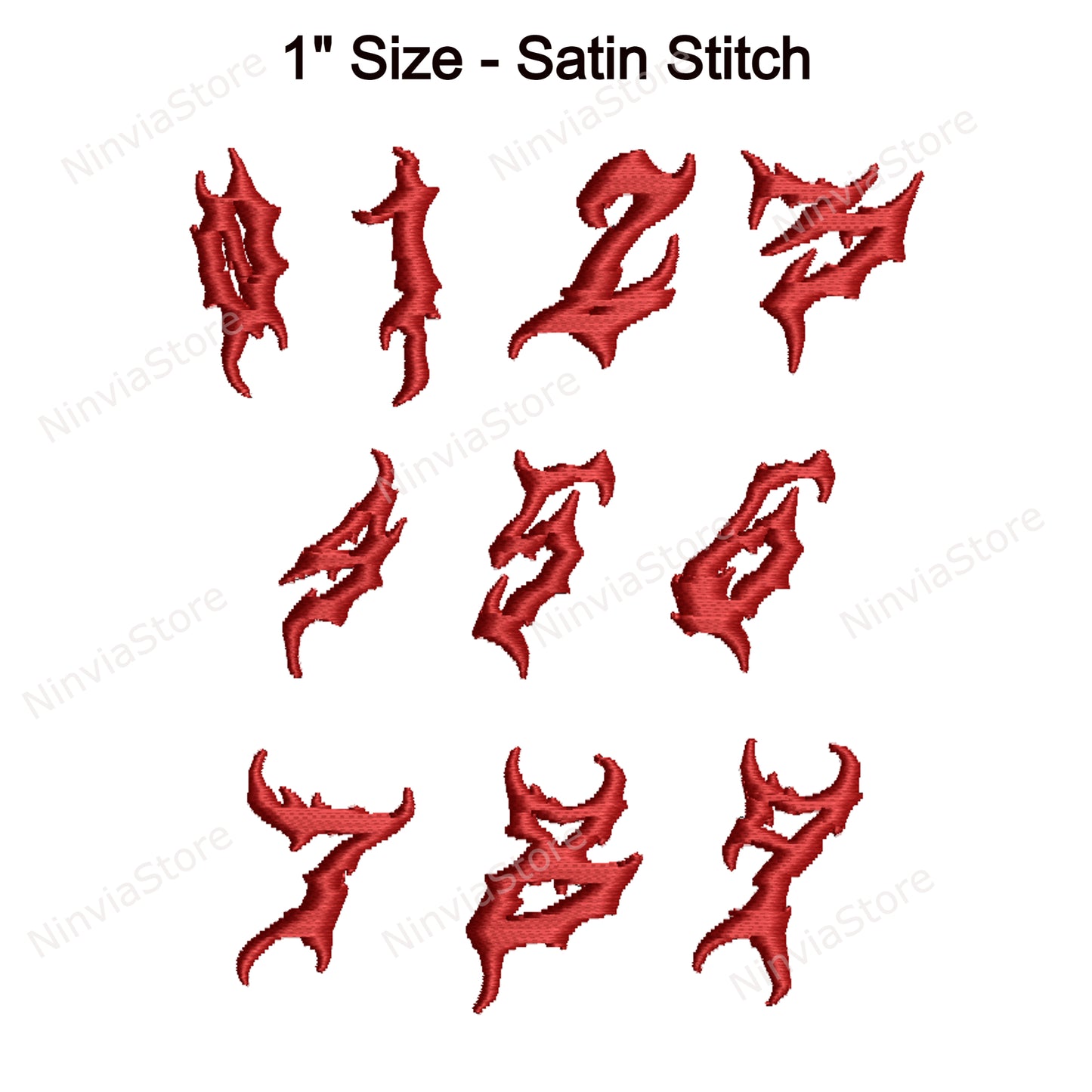 Hot Fire Machine Embroidery Font, 12 sizes, 8 formats, Halloween BX Font, PE font, Monogram Alphabet Embroidery Designs