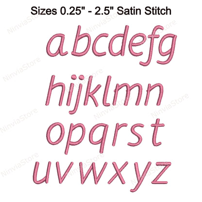 Kristen Script Machine Embroidery Font, 15 tailles, 8 formats, police BX, police PE, Monogram Alphabet Broderie Designs