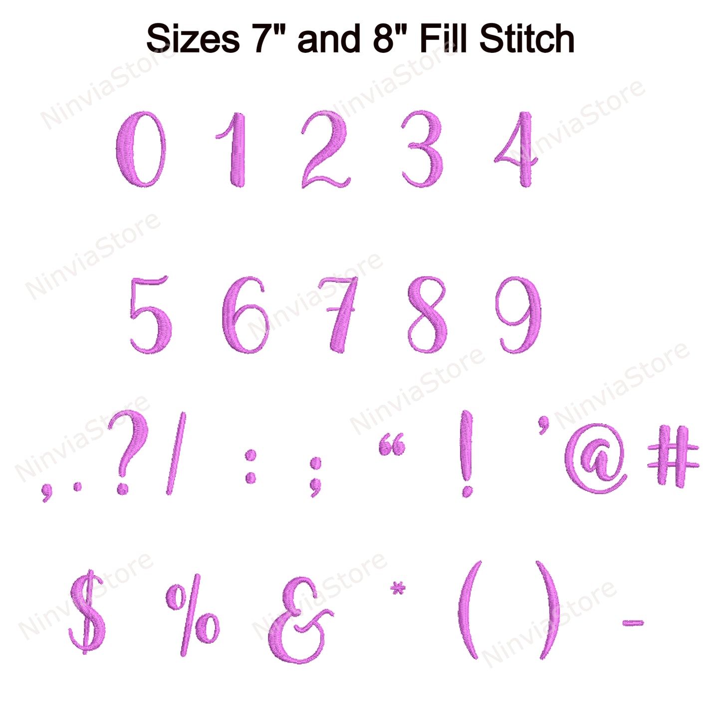Magnolia Sky Script Machine Embroidery Font, 14 sizes, 8 formats, BX Font, PE font, Monogram Alphabet Embroidery Designs