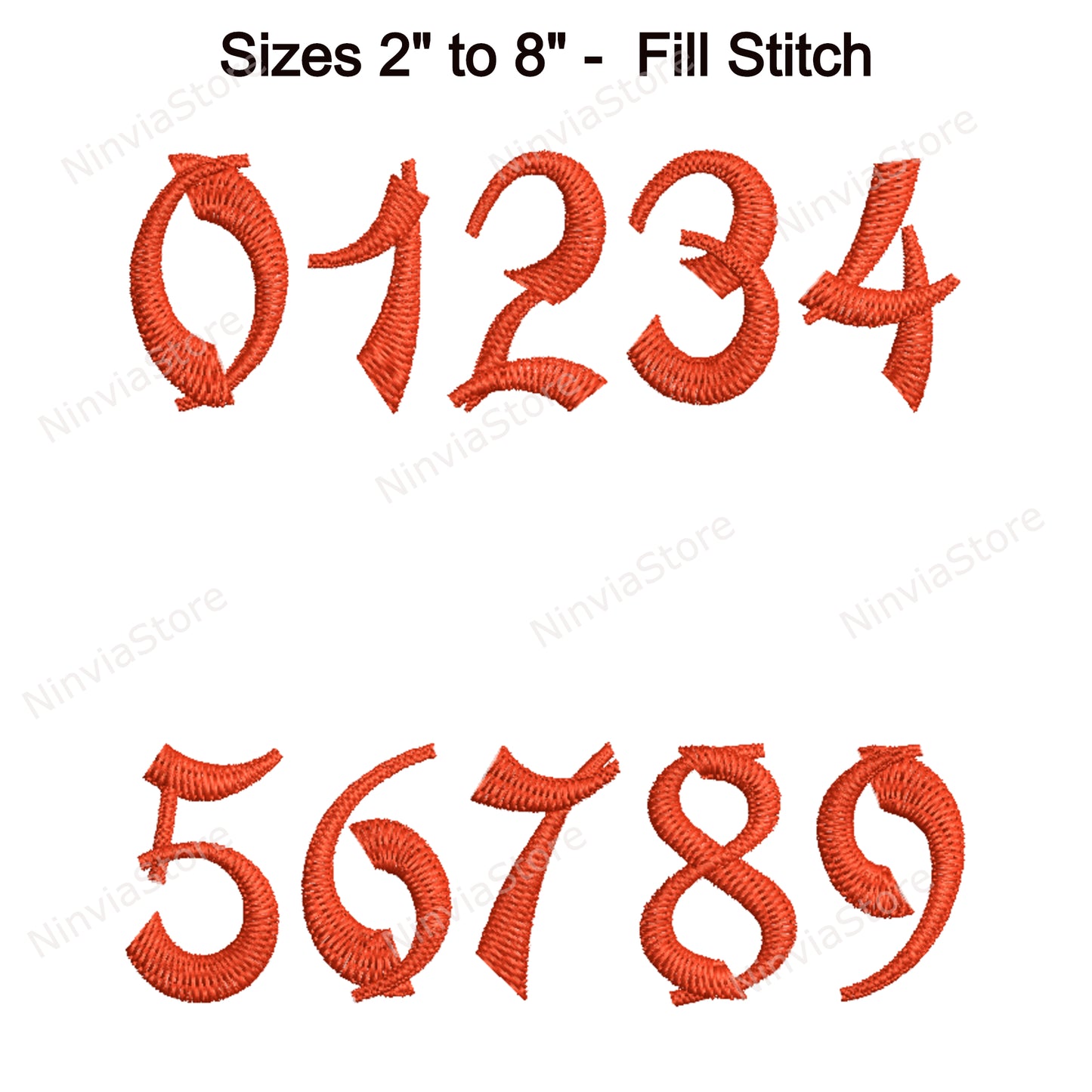 Mandarin Machine Embroidery Font, 14 sizes, 8 formats, BX Font, PES font, Monogram Alphabet Embroidery Design