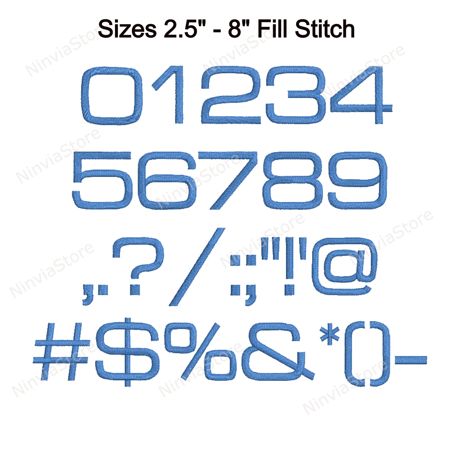 Microgramma Machine Embroidery Font, 15 sizes, 8 formats, BX Font, PES font, Monogram Alphabet Embroidery Design