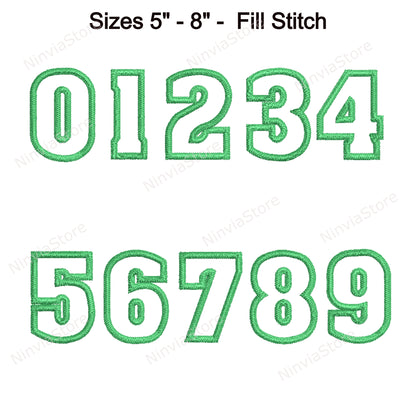 Satin Outline Machine Embroidery Font, 15 sizes, 8 formats, BX Font, PE font, Monogram Alphabet Embroidery Design