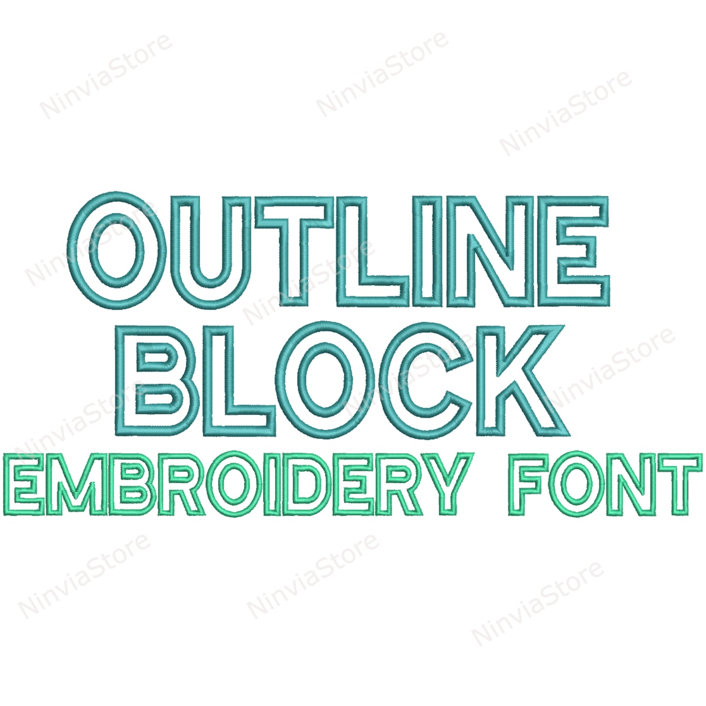 Runde Block-Maschinenstickschrift, 15 Größen, 8 Formate, BX-Schriftart, PE-Schriftart, Monogramm-Alphabet-Stickmotive