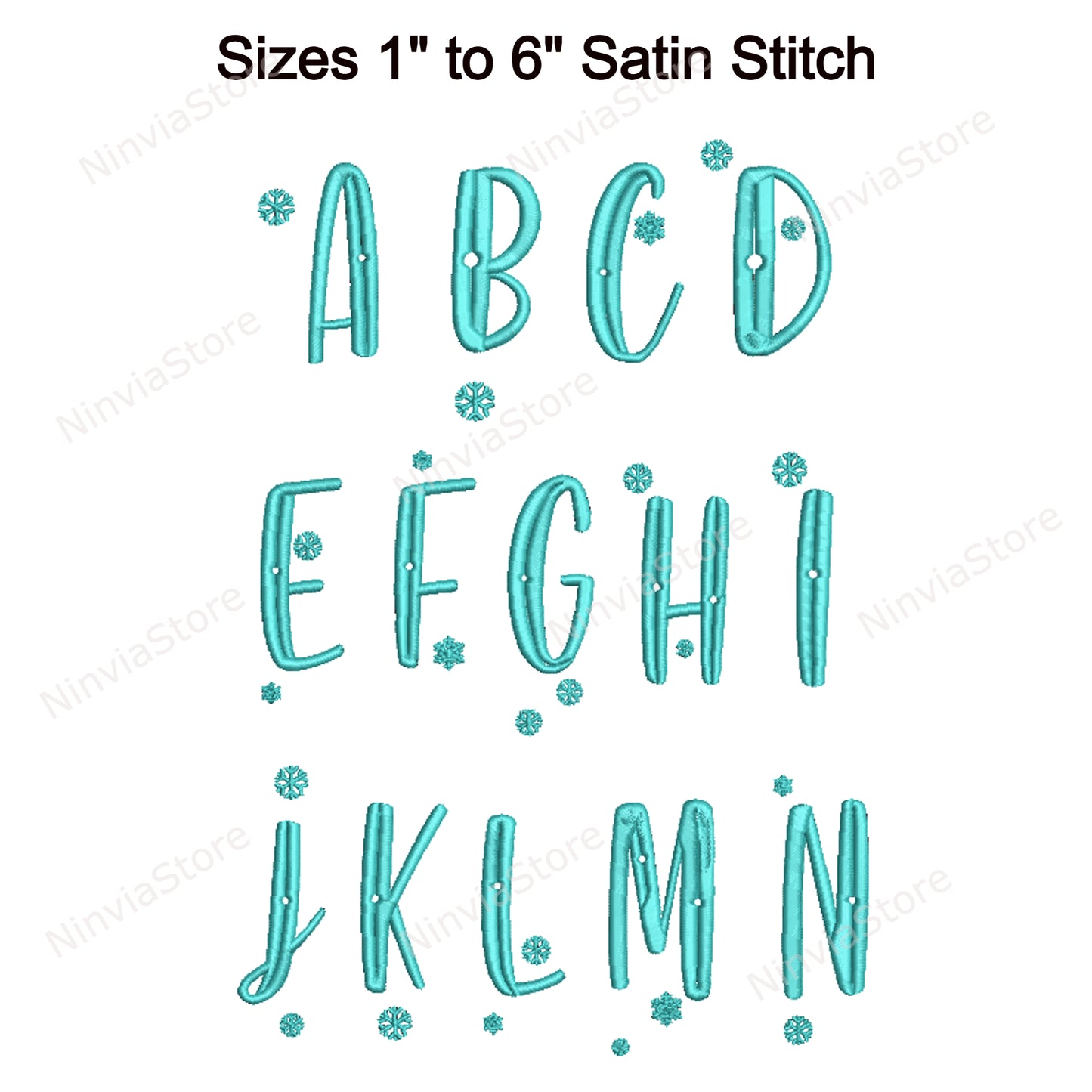 The Perfect Christmas Machine Embroidery Font, 11 sizes, 8 formats, Holiday BX Font, PE font, Monogram Alphabet Embroidery Designs