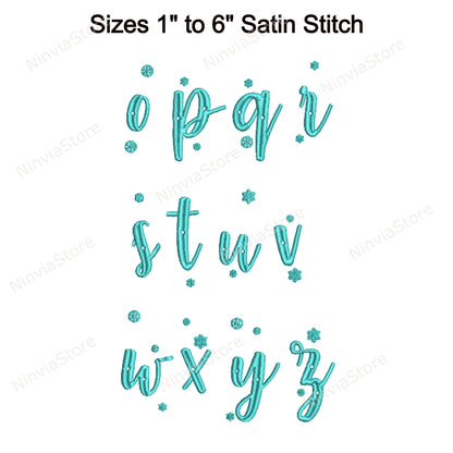 The Perfect Christmas Machine Embroidery Font, 11 sizes, 8 formats, Holiday BX Font, PE font, Monogram Alphabet Embroidery Designs