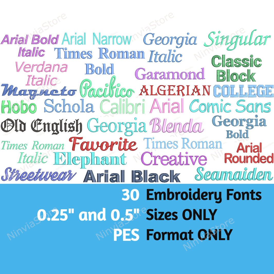 Computer Machine Embroidery Font Unique Machine Embroidery Fonts and Designs by NinviaStore