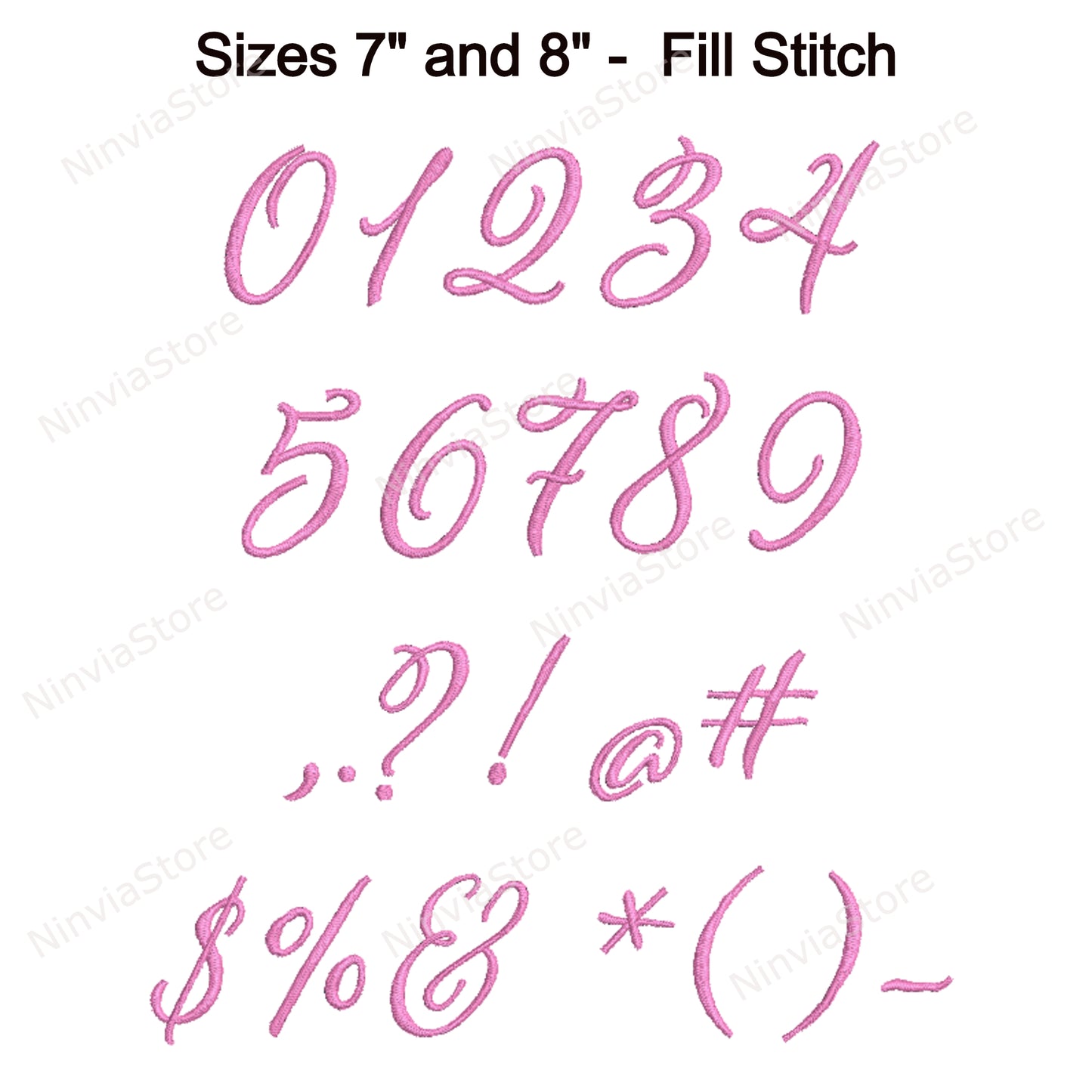 Pomander Script Machine Embroidery Font, 14 sizes, 8 formats, BX Font, PE font, Monogram Alphabet Embroidery Designs