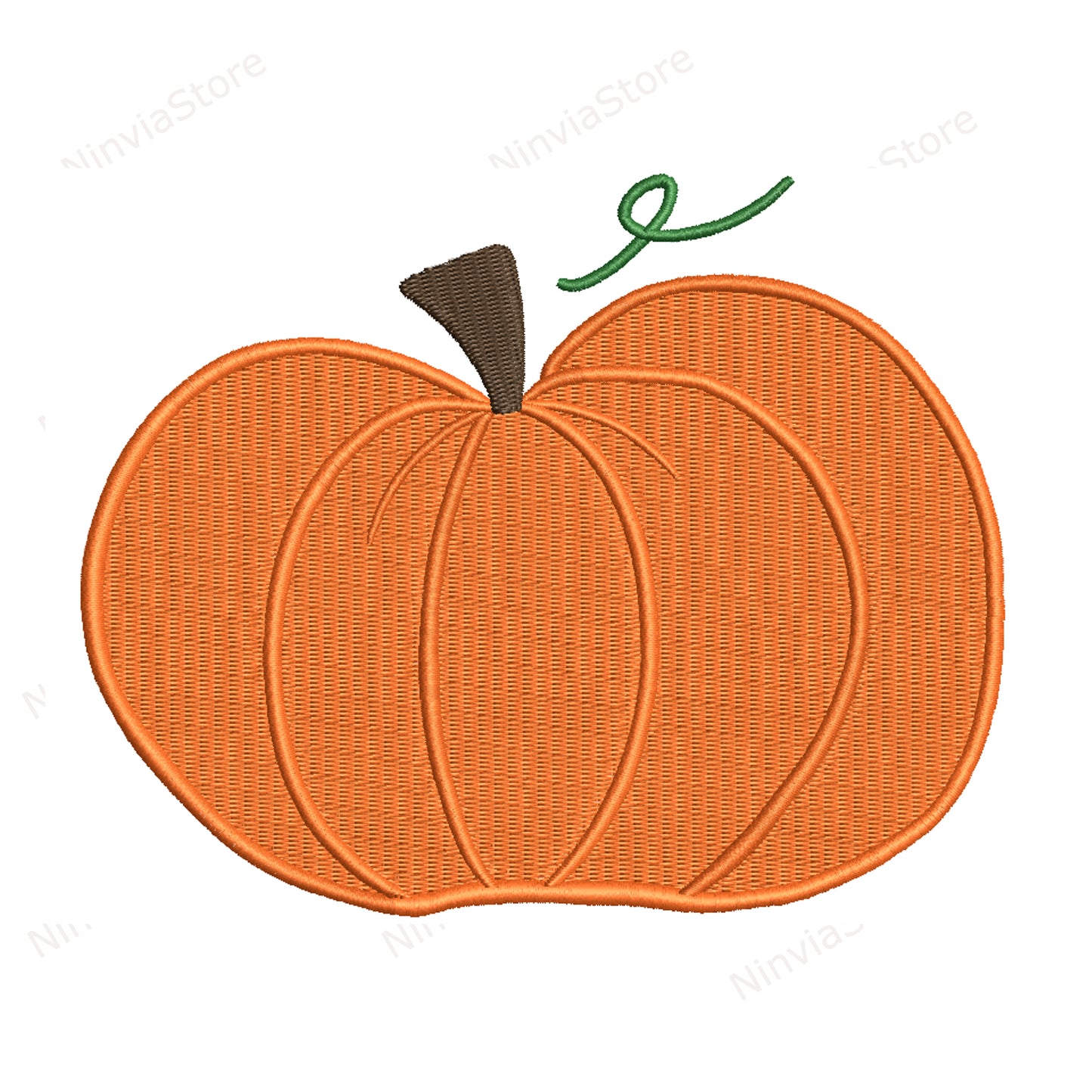 Pumpkin Machine Embroidery Design, Pumpkin Embroidery Pattern, Halloween Embroidery File, Helloween Design