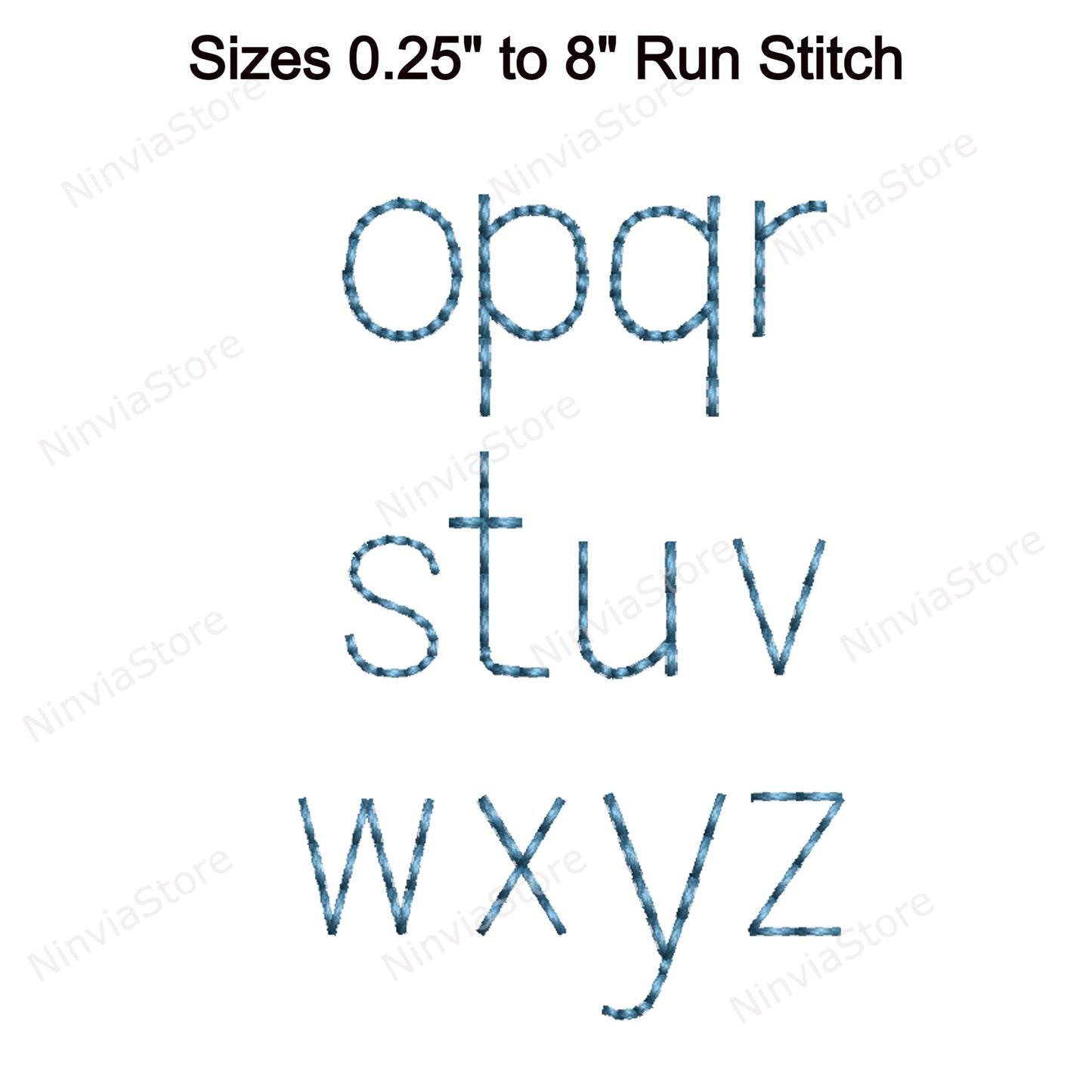 Block Bean Stitch-Maschinenstickschrift, 15 Größen, 8 Formate, Run Stitch Block BX-Schriftart, PE-Schriftart, Monogramm-Alphabet-Stickmotive