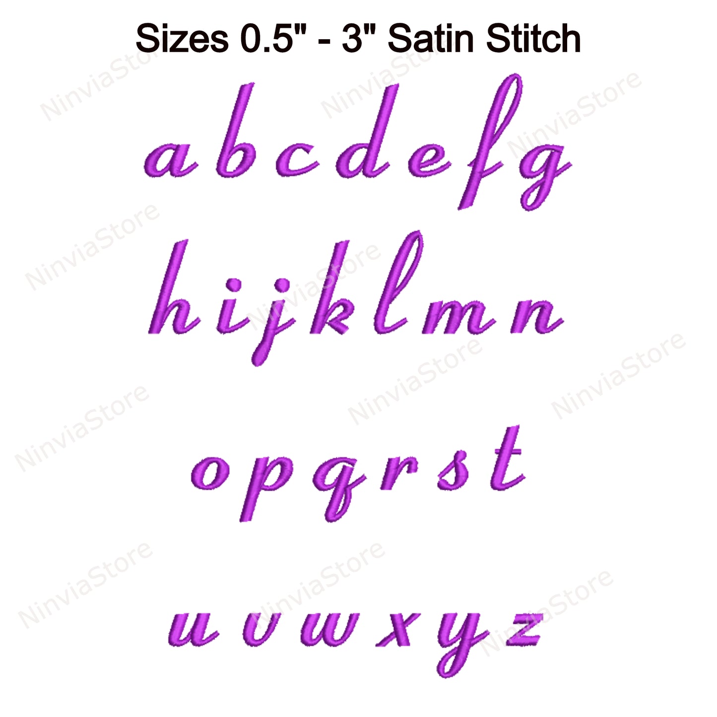 Royale Script Machine Embroidery Font, 14 sizes, 8 formats, BX Font, PE font, Monogram Alphabet Embroidery Designs