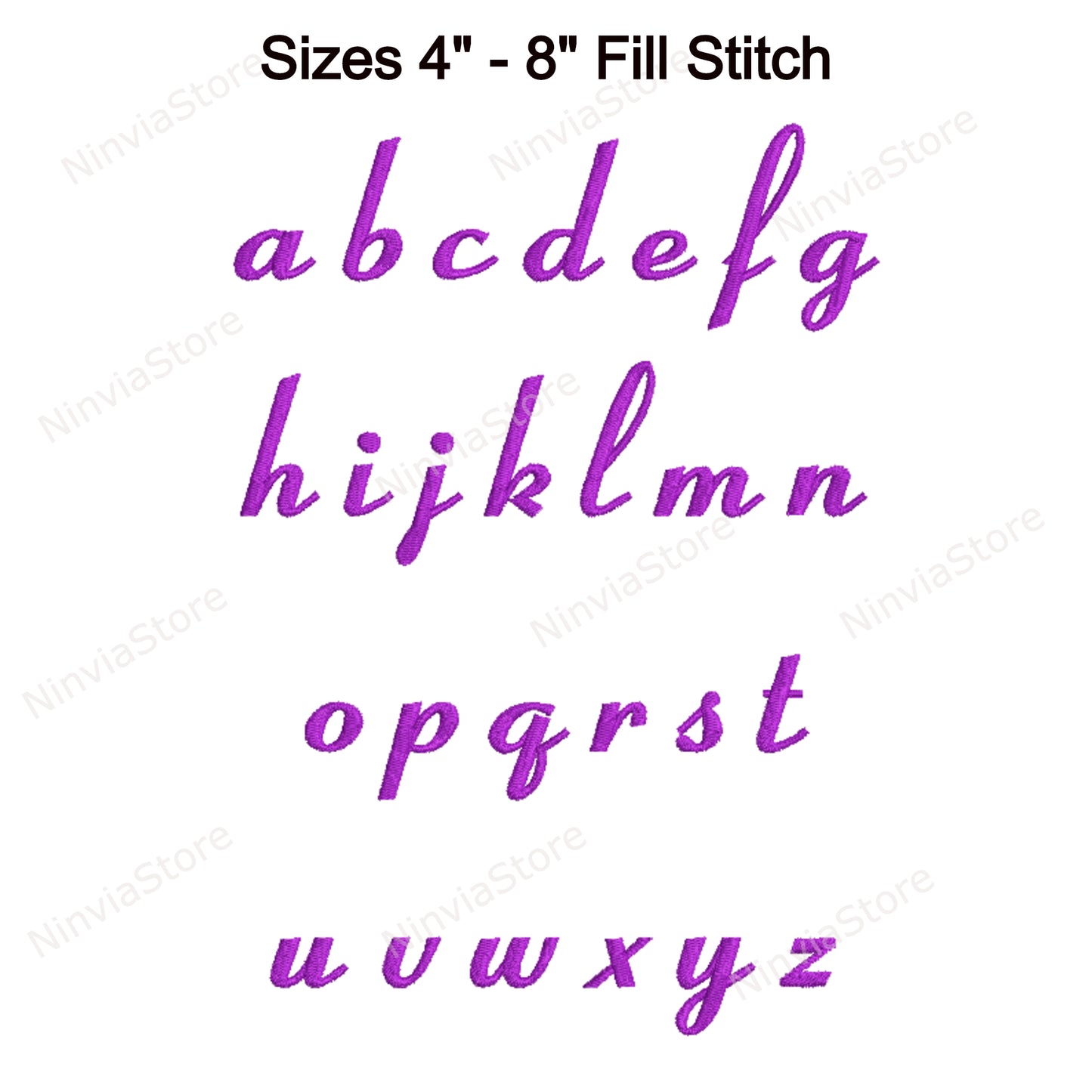 Royale Script Machine Embroidery Font, 14 sizes, 8 formats, BX Font, PE font, Monogram Alphabet Embroidery Designs