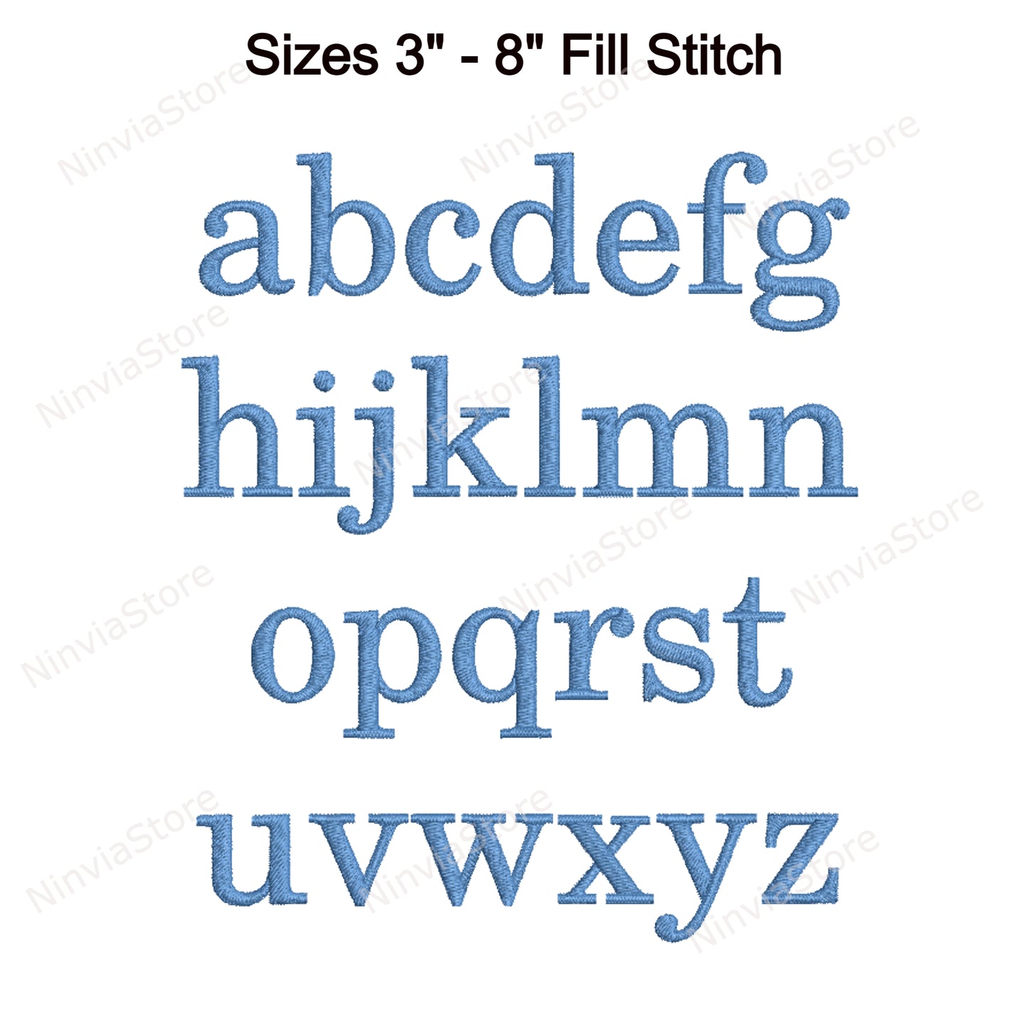 Schola Machine Embroidery Font, 15 sizes, 8 formats, BX Font, PE font, Monogram Alphabet Embroidery Designs