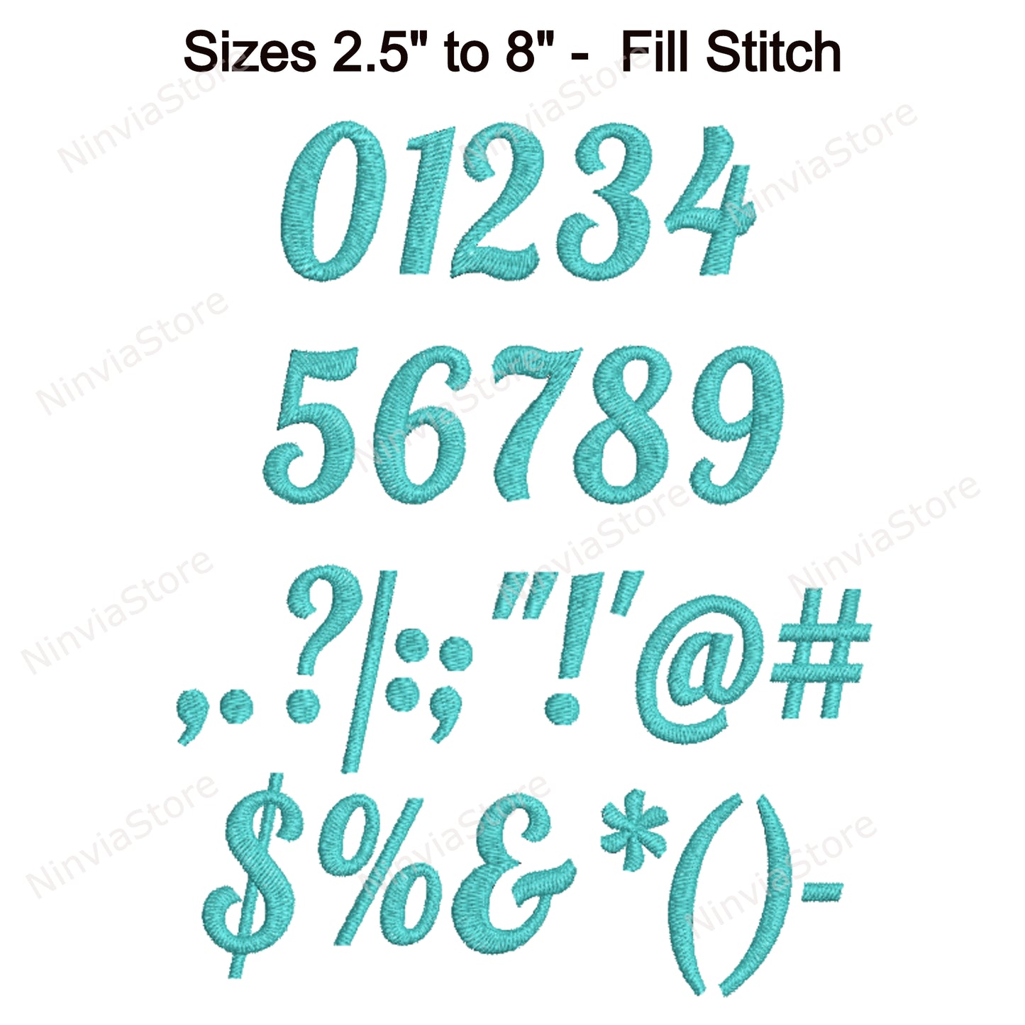 Police de broderie Machine Seamaiden Script, 15 tailles, 8 formats, police BX, police PE, motifs de broderie Monogram Alphabet