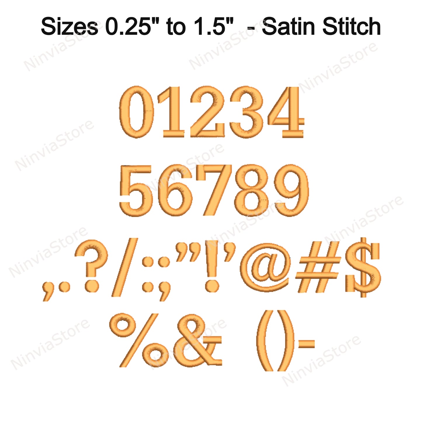 Serif Machine Embroidery Font, 16 sizes, 8 formats, BX Font, PE font, Monogram Alphabet Embroidery Design