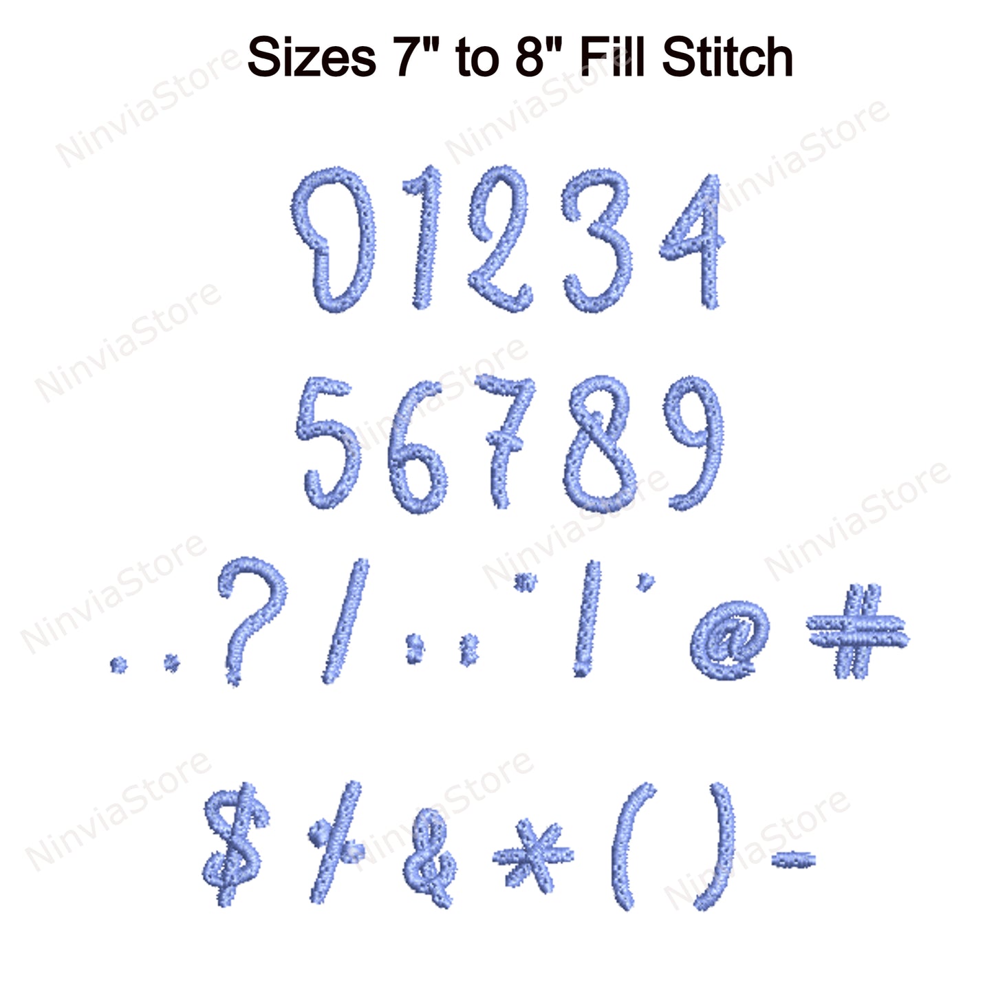 Simple Script Machine Embroidery Font, 14 sizes, 8 formats, BX Font, PE font, Monogram Alphabet Embroidery Designs