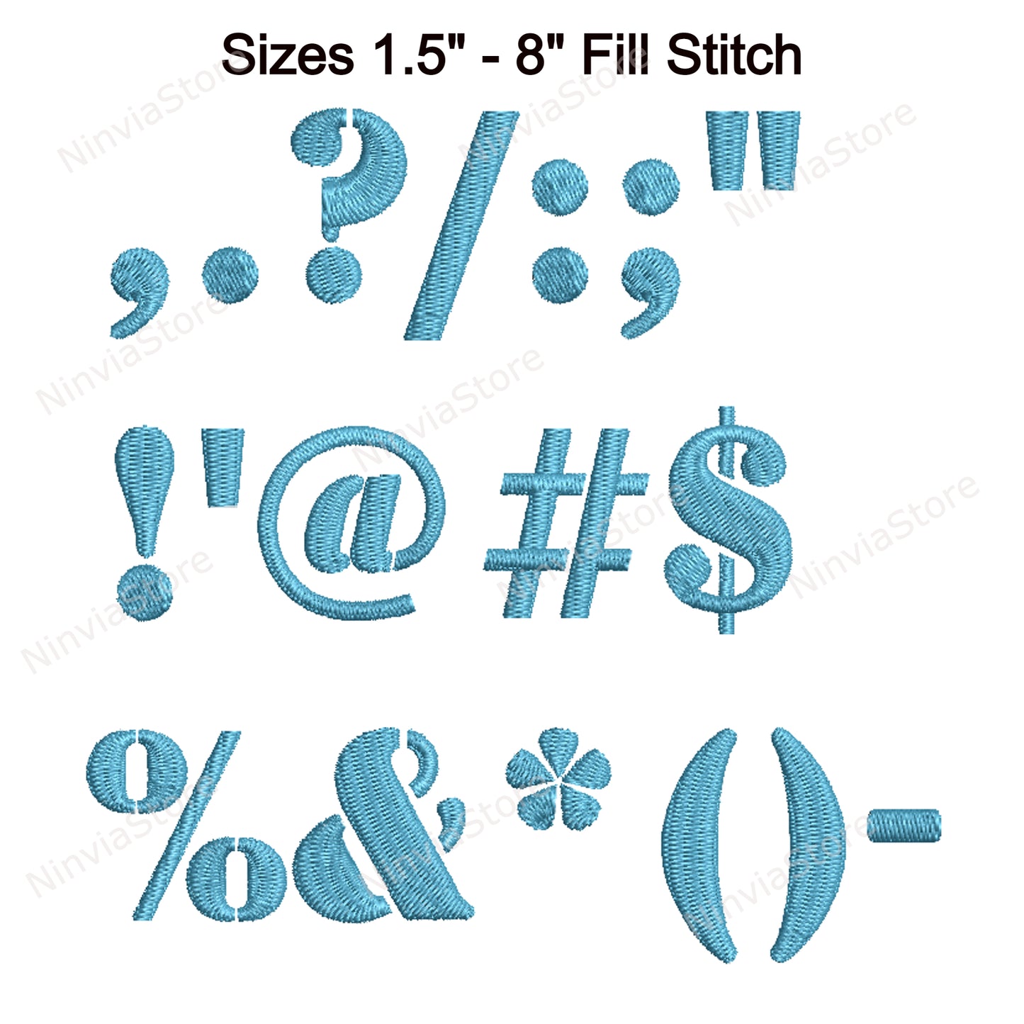 Stencil Machine Embroidery Font, 14 sizes, 8 formats, BX Font, PE font, Monogram Alphabet Embroidery Designs