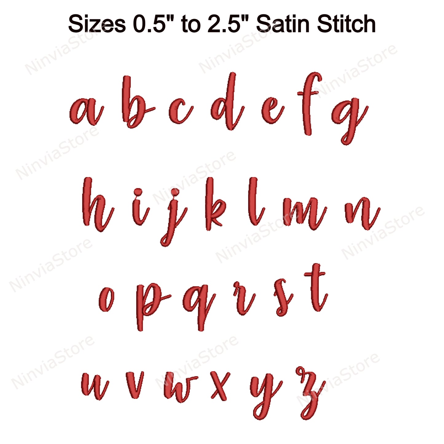 Strawberry Blossom Script Machine Embroidery Font, 14 tailles, 8 formats, police BX, police PE, Monogram Alphabet Broderie Designs