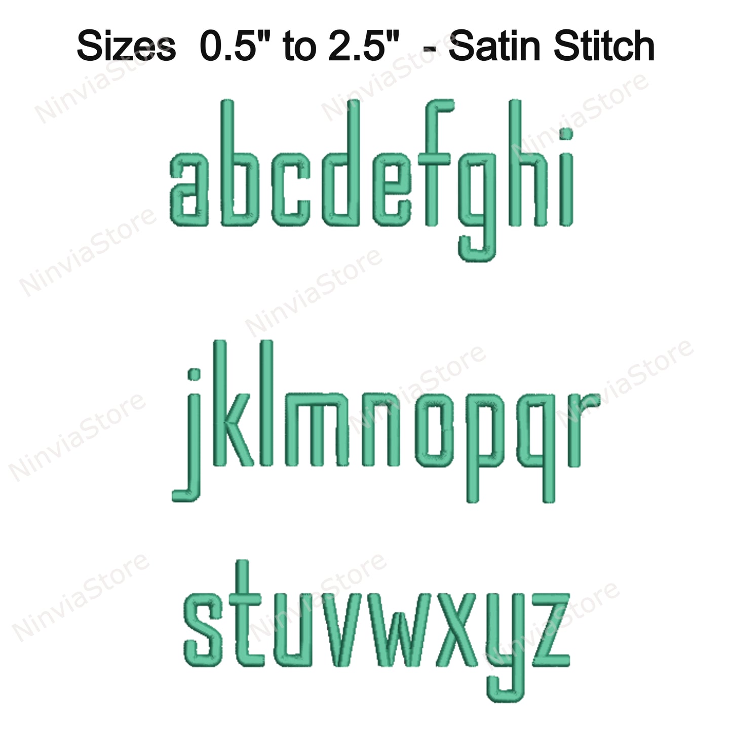 Stylish Block Machine Embroidery Font, 15 sizes, 8 formats, BX Font, PE font, Monogram Alphabet Embroidery Designs