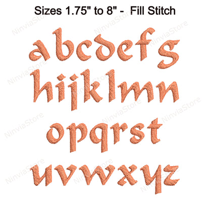 Sympathy Machine Embroidery Font, 15 sizes, 8 formats, BX Font, PE font, Monogram Alphabet Embroidery Designs