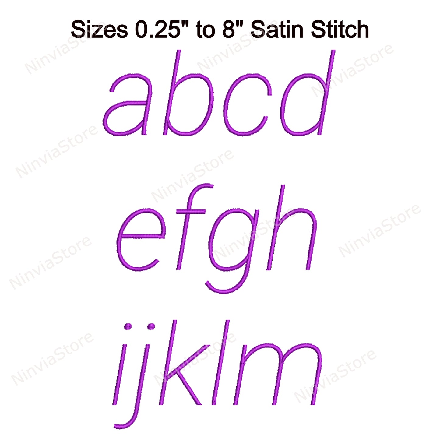 Thin Block Italic Machine Embroidery Font, 15 sizes, 8 formats, Block BX Font, PE font, Monogram Alphabet Embroidery Designs