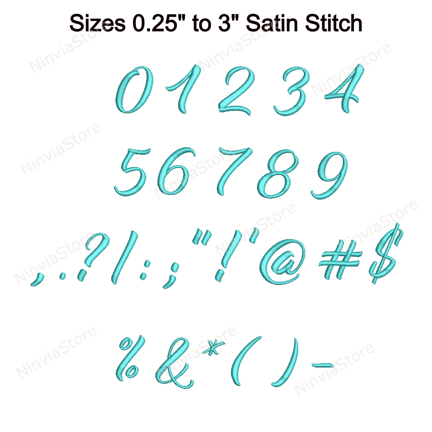 Thinking of Betty Script Machine Embroidery Font, 15 sizes, 8 formats, BX Font, PE font, Monogram Alphabet Embroidery Designs