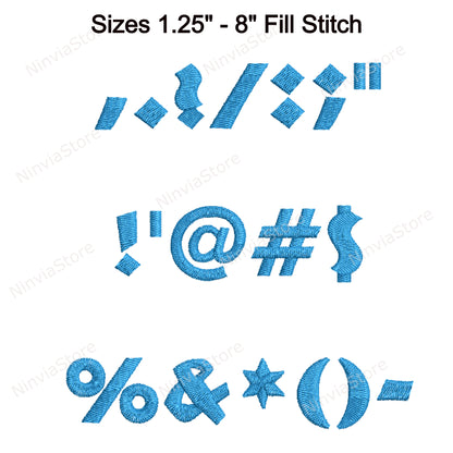 Toy Block Machine Embroidery Font, 15 sizes, 8 formats, BX Font, PE font, Monogram Alphabet Embroidery Designs