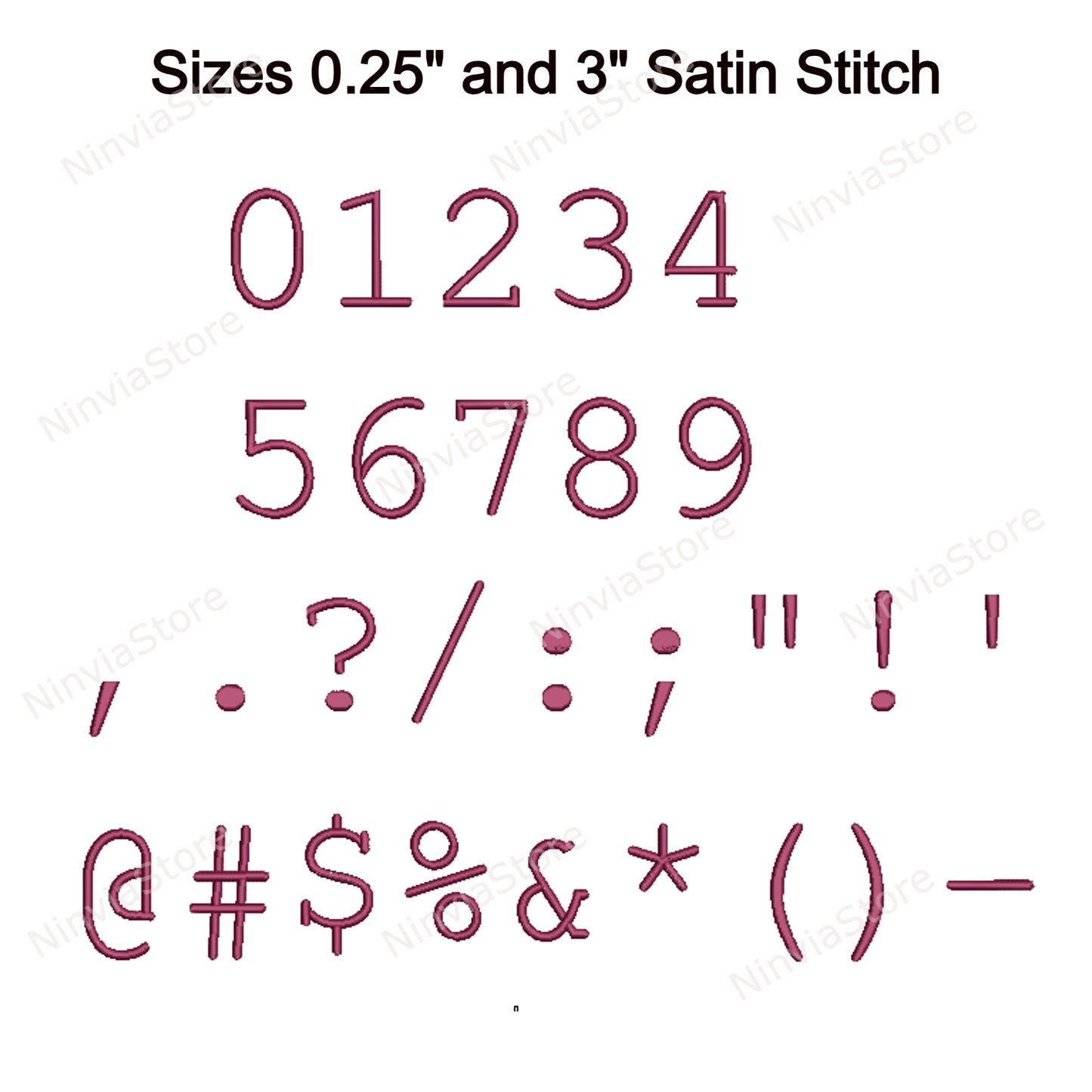 New Typewriter Machine Embroidery Font, 15 sizes, 8 formats, BX Font, PE font, Monogram Alphabet Embroidery Designs