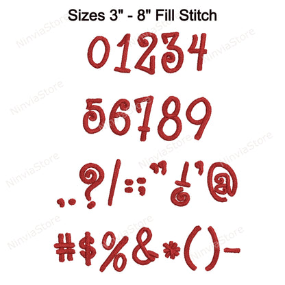 Witches Machine Embroidery Font, 14 sizes, 8 formats, Halloween BX Font, PE font, Monogram Alphabet Embroidery Designs