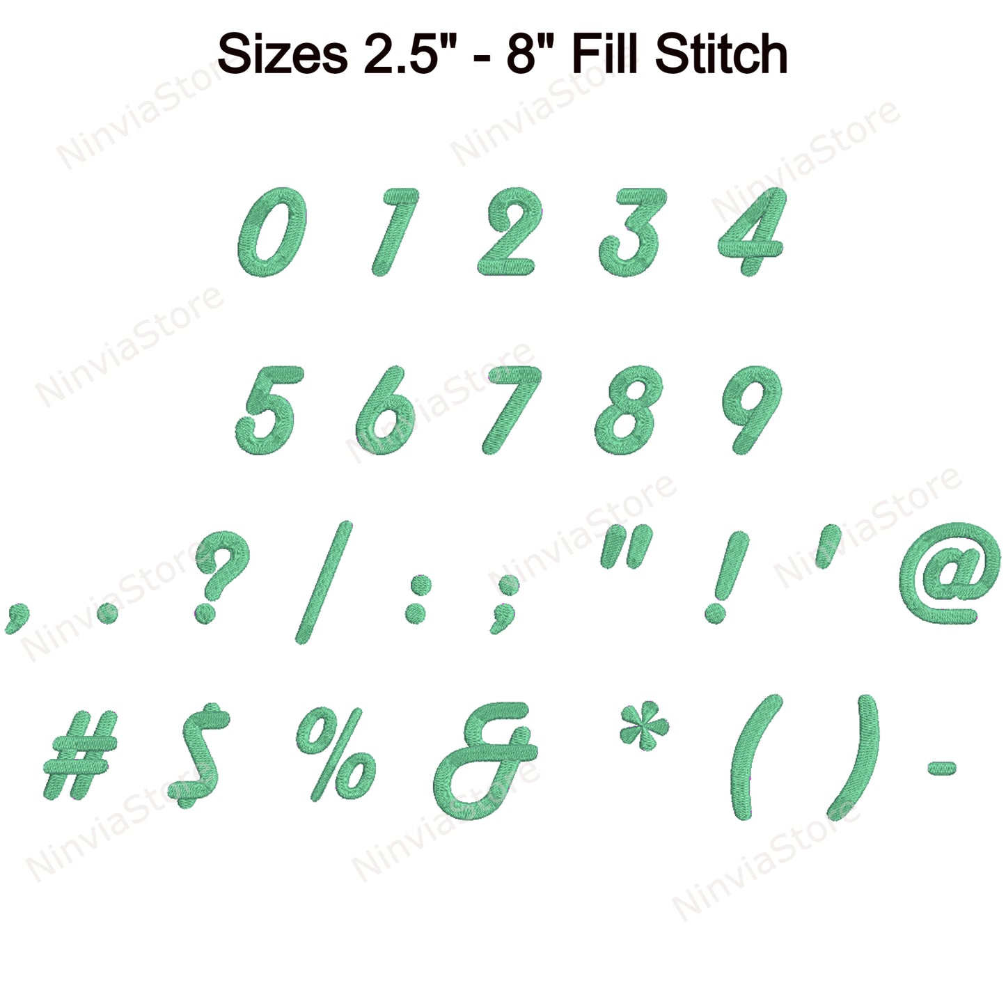 Walby Script Machine Embroidery Font, 15 sizes, 8 formats, BX Font, PE font, Monogram Alphabet Embroidery Designs