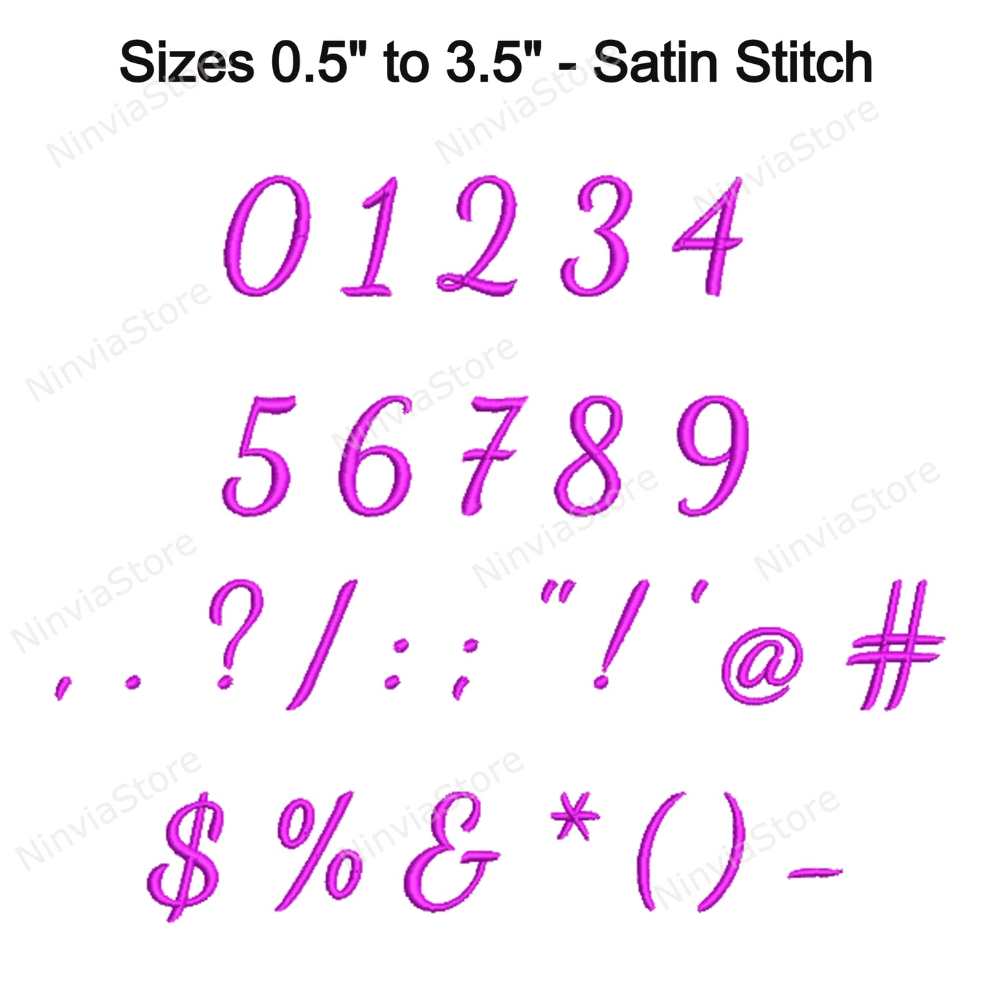 Quany Script Maschinenstickschrift, 15 Größen, 8 Formate, BX-Schriftart, PE-Schriftart, Monogramm-Alphabet-Stickmotive