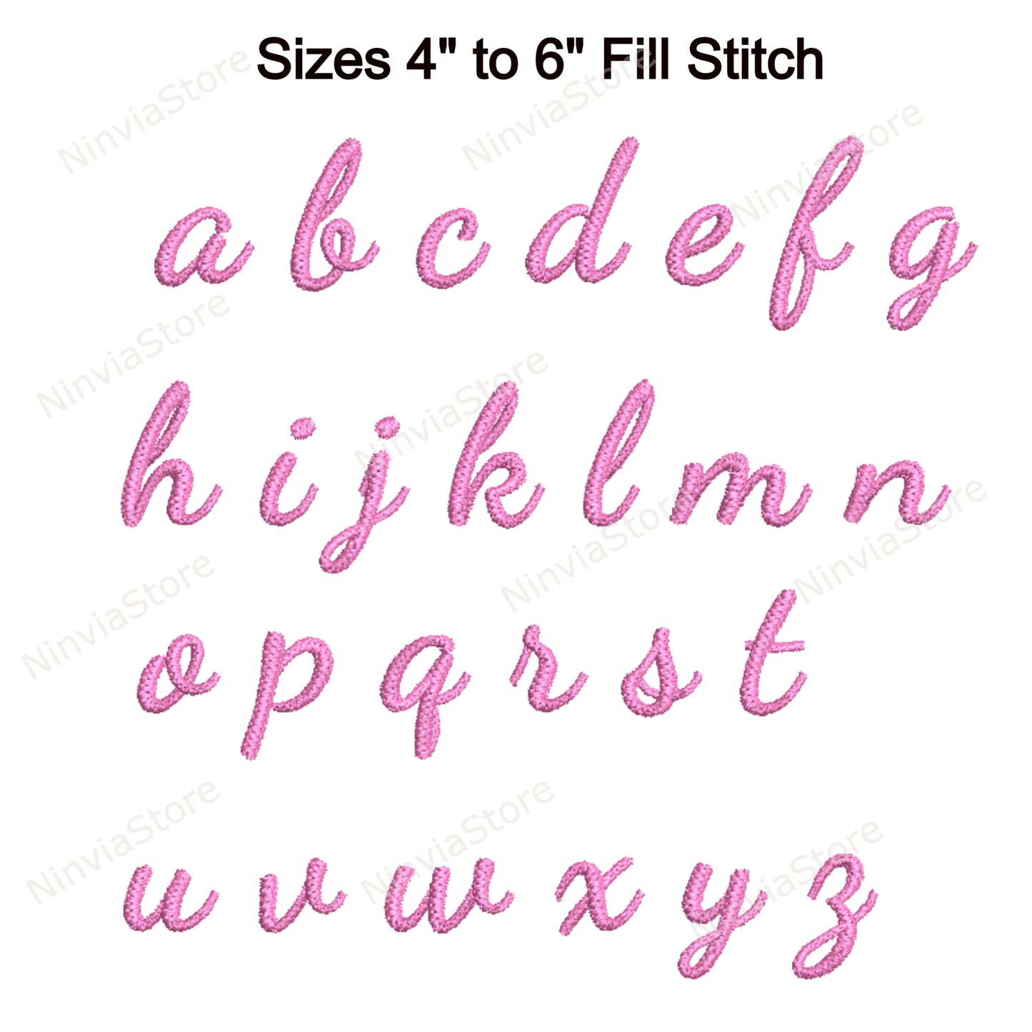 Quany Script Maschinenstickschrift, 15 Größen, 8 Formate, BX-Schriftart, PE-Schriftart, Monogramm-Alphabet-Stickmotive