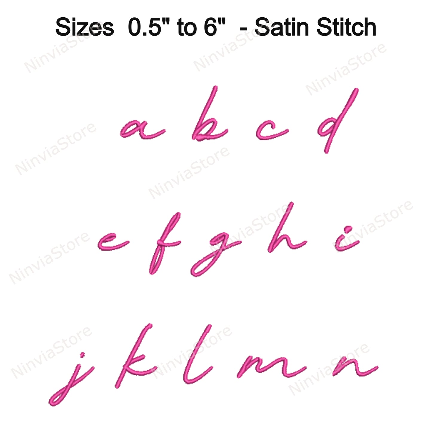 Police de broderie Machine Quany Script, 15 tailles, 8 formats, police BX, police PE, motifs de broderie Monogram Alphabet