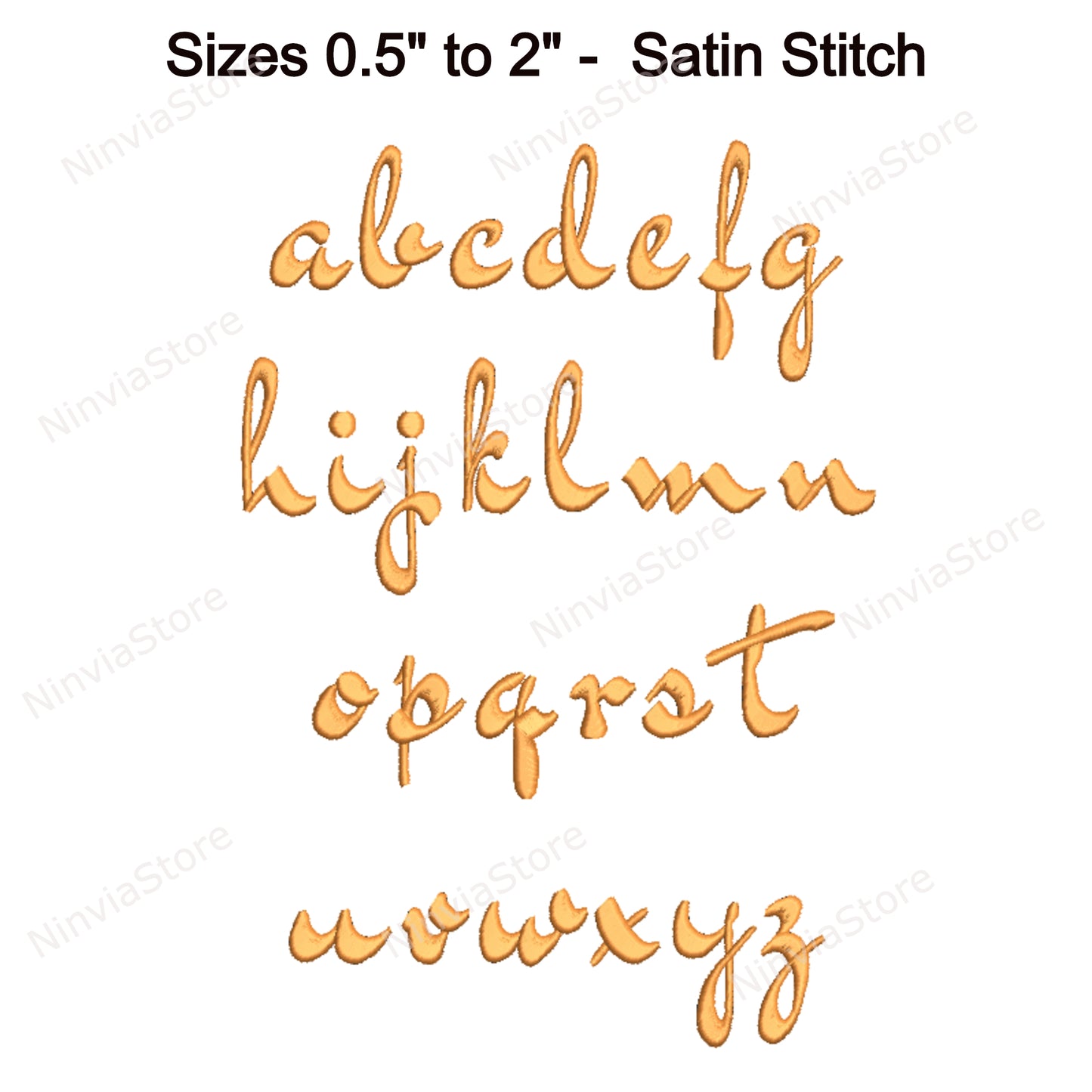 Woodhouse Script Machine Embroidery Font, 14 sizes, 8 formats, BX Font, PE font, Monogram Alphabet Embroidery Designs