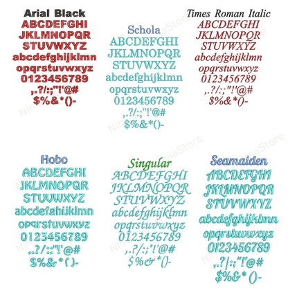 50 BX-Stickschriftarten in den Größen 1", 1,5" und 2", Maschinenstickschriftarten BX, Alphabet-Stickdesign, BX-Schriftart für Stickereien in kleiner Größe