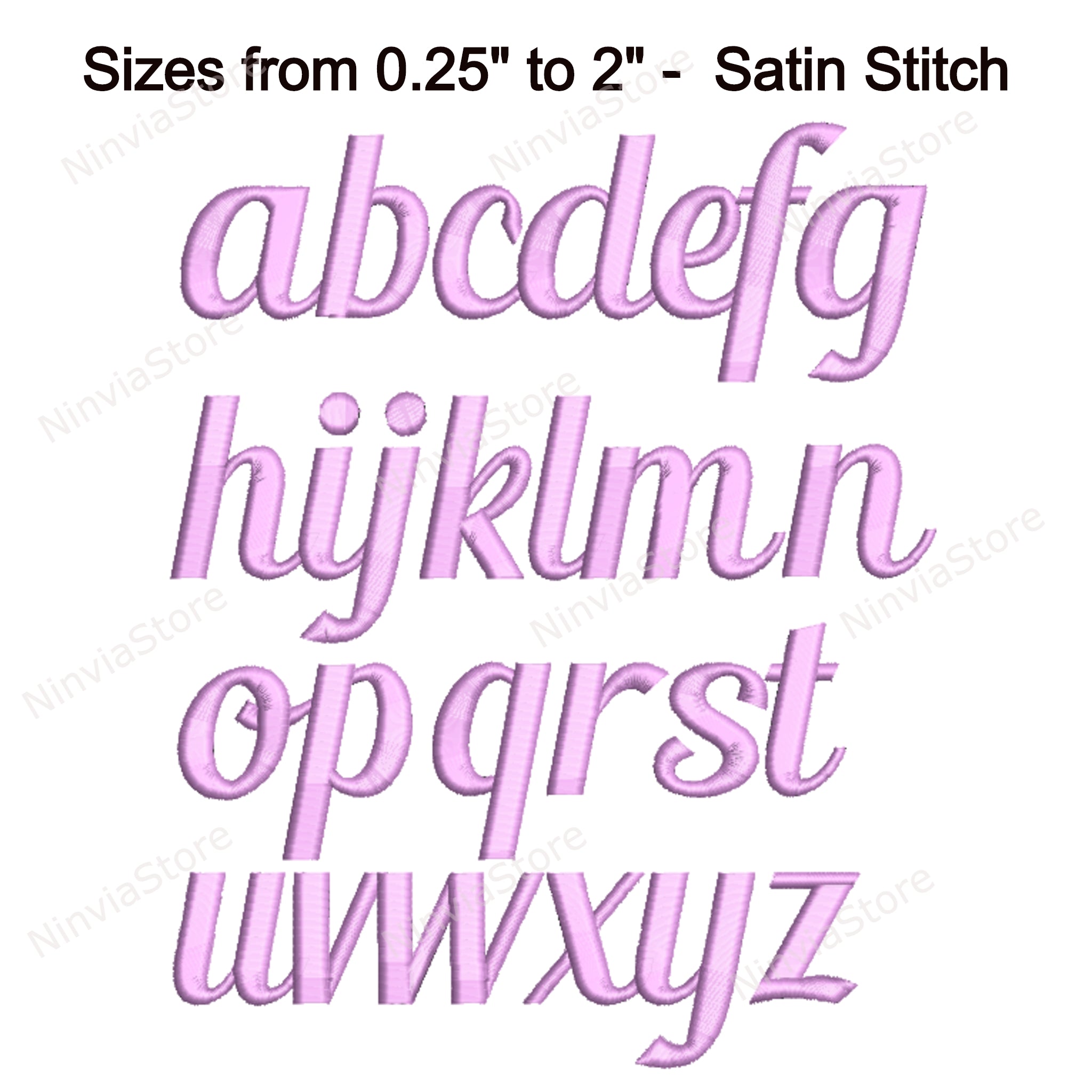 Blenda Script Machine Embroidery Font 15 Sizes 8 Formats Bx Font P Ninviastore 9560