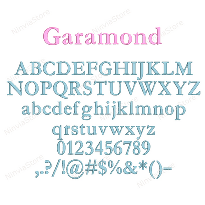 10 XXX Fonts de broderie Bundle, Machine Broderie Font XXX, Monogram Alphabet Broderie Design, XXX Polices pour la broderie, Petites polices de broderie