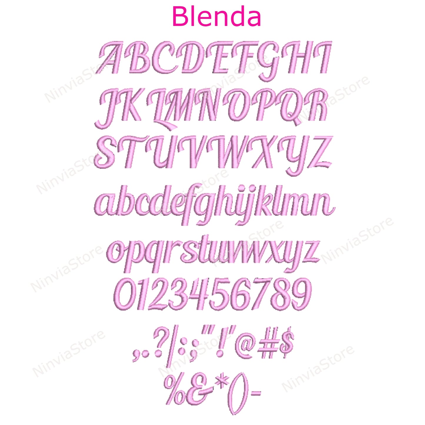 10 polices de script de broderie JEF Bundle, police de broderie machine JEF, motif de broderie alphabet, police cursive JEF pour la broderie, police de broderie monogramme de calligraphie JEF