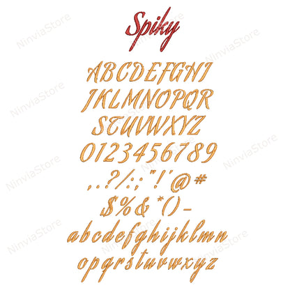 10 EXP-Stickschriftarten-Paket, Alphabet-Stickdesign, Maschinenstickschrift EXP, Cursive EXP-Schriftart für Stickereien, Kalligraphie-Monogramm-Stickschriftart EXP