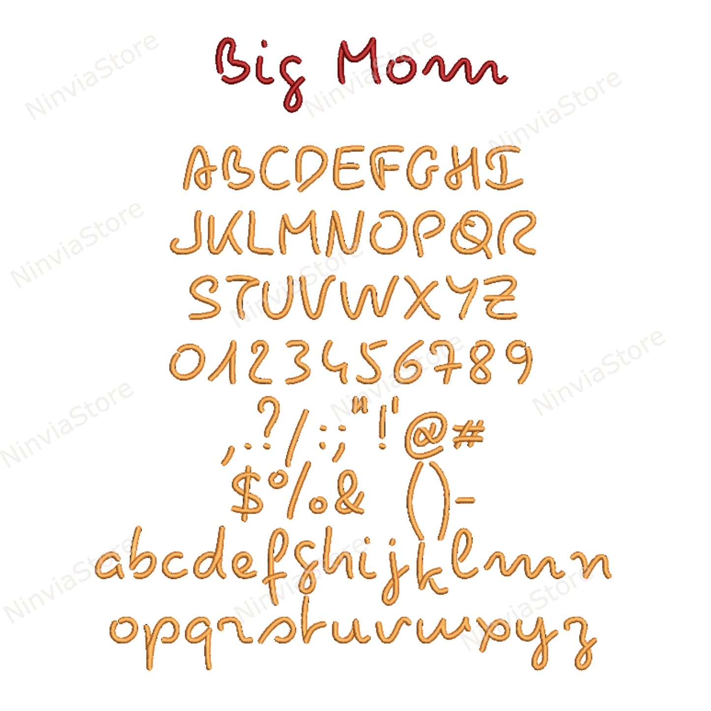 10 HUS-Stickschriftarten-Paket, Alphabet-Stickdesign, Maschinenstickschrift HUS, kursive HUS-Schriftart für Stickereien, Kalligraphie-Monogramm-Stickschriftart HUS