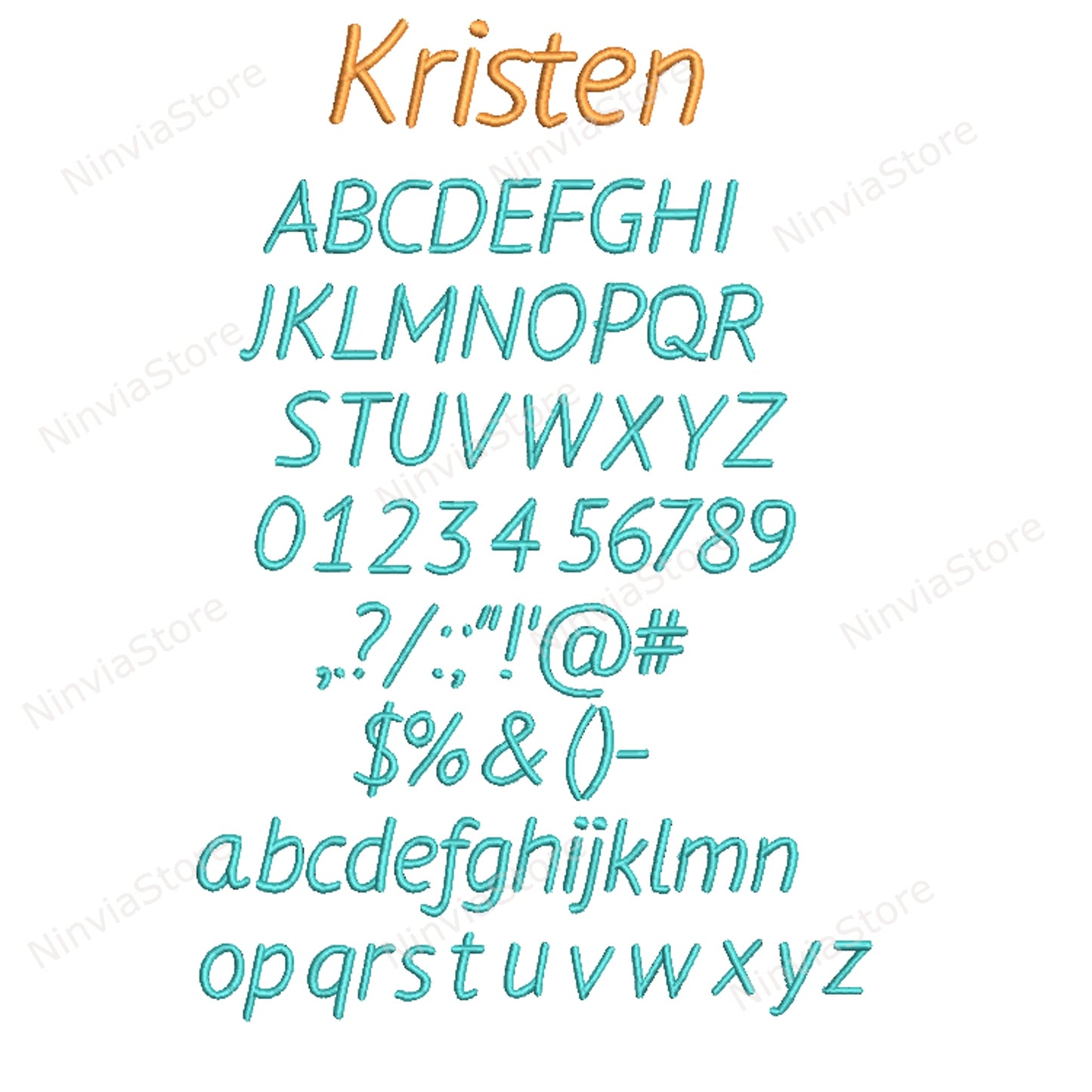 10 VP3 Stickschrift-Schriftarten-Paket, Alphabet-Stickdesign, Maschinenstickschrift VP3, kursive VP3-Schriftart für Stickereien, Kalligraphie-Monogramm-Stickschrift VP3