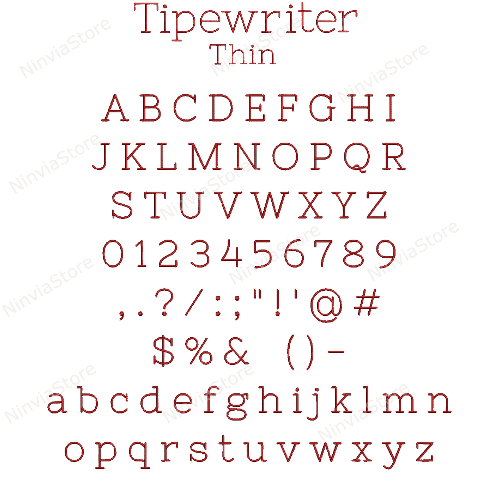 12 DST Machine Embroidery Fonts Bundle, Alphabet Embroidery Design ...