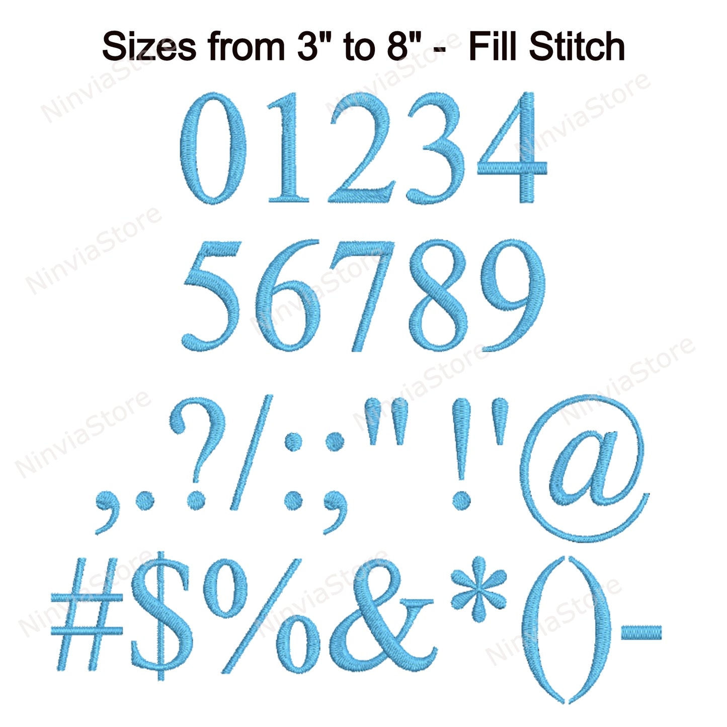 Times Roman Machine Embroidery Font, 15 sizes, 8 formats, BX Font, PE font, Monogram Alphabet Embroidery Designs